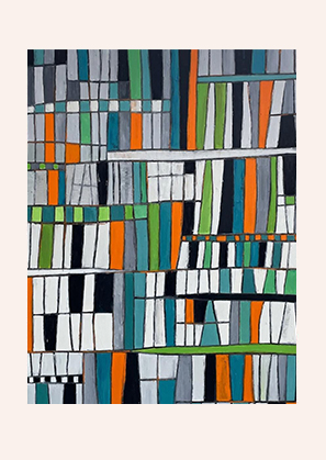 Midnight Reverie Abstract Painting