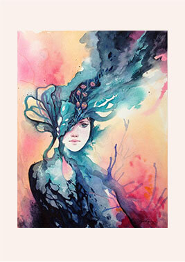 Shadows in Motion Abstract